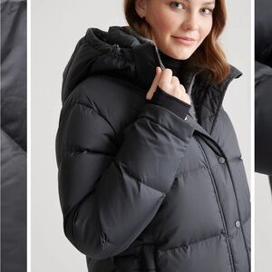 Quince black Puffer Jacket